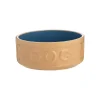 Cane Pet Bowls|Dog Bowls>Mason Cash Cane & Blue Lettered Dog Bowl 15cm