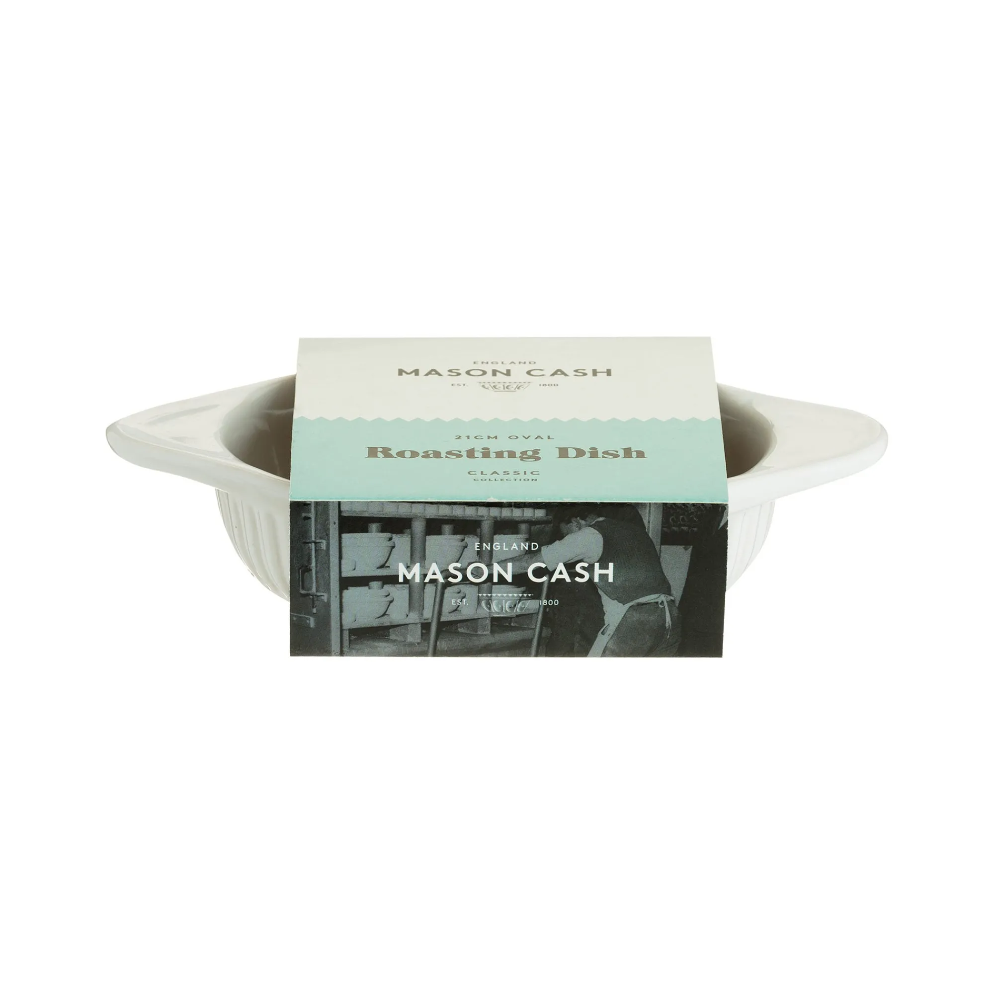 Oval & Pie Dishes>Mason Cash Classic Collection Oval Dish 21cm