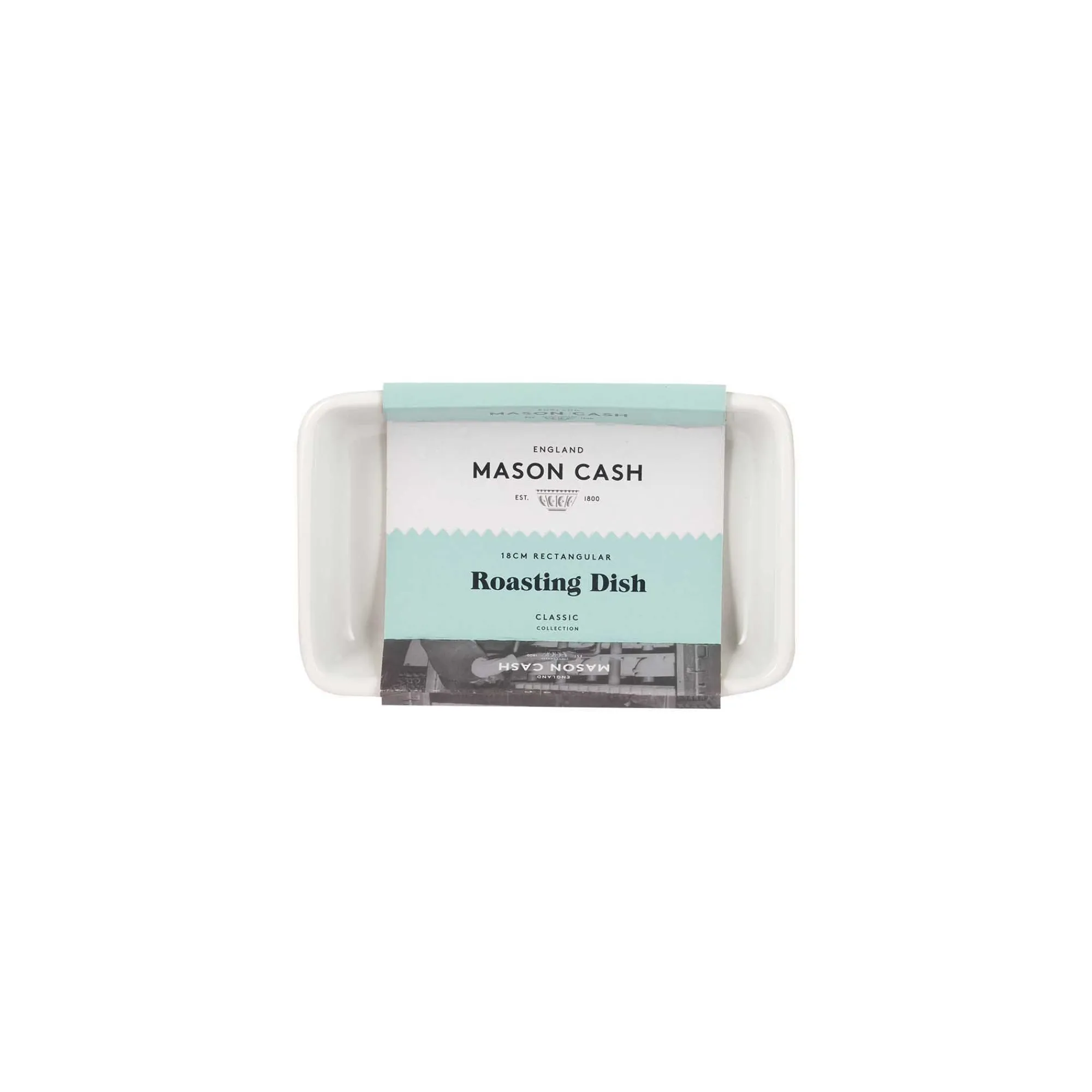Rectangular Dishes>Mason Cash Classic Collection Rectangular Dish 18cm