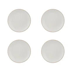 Plates>Mason Cash Classic Collection Set 4 Cream Side Plates