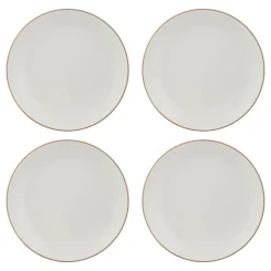 Plates>Mason Cash Classic Collection Set 4 Cream Dinner Plates