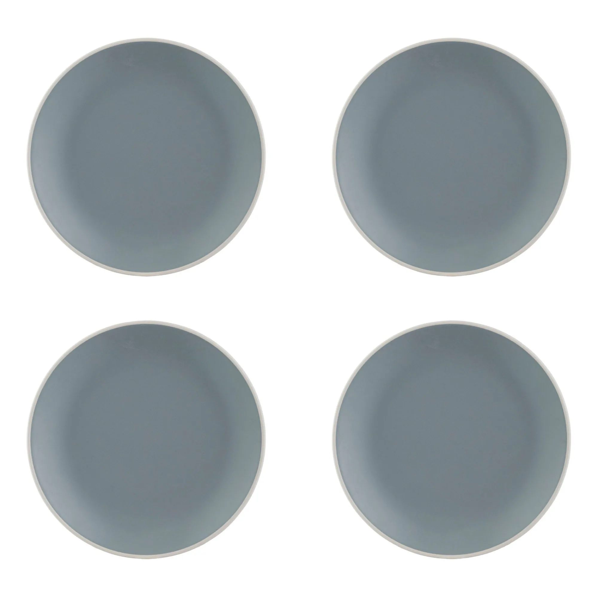 Plates>Mason Cash Classic Collection Set Of 4 Grey Side Plates