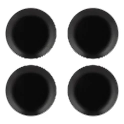 Plates>Mason Cash Classic Collection Set Of 4 Black Side Plates