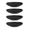 Bowls>Mason Cash Classic Collection Set Of 4 Black Pasta Bowls