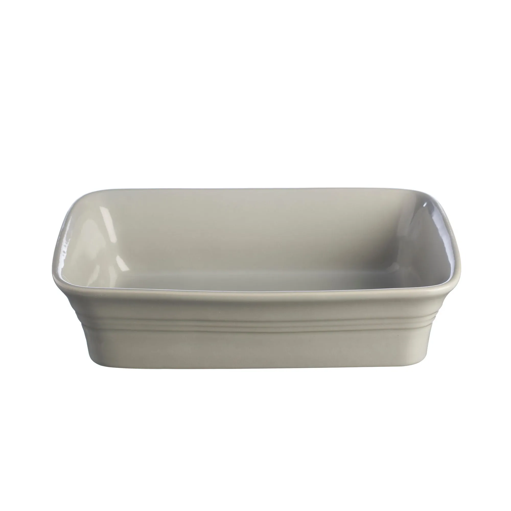 Rectangular Dishes>Mason Cash Classic Kitchen Grey Rectangular Baker 26cm