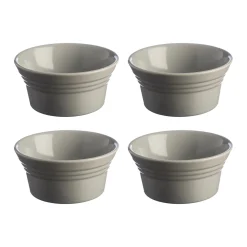 Ramekins>Mason Cash Classic Kitchen Set Of 4 Grey Ramekins 9.5cm