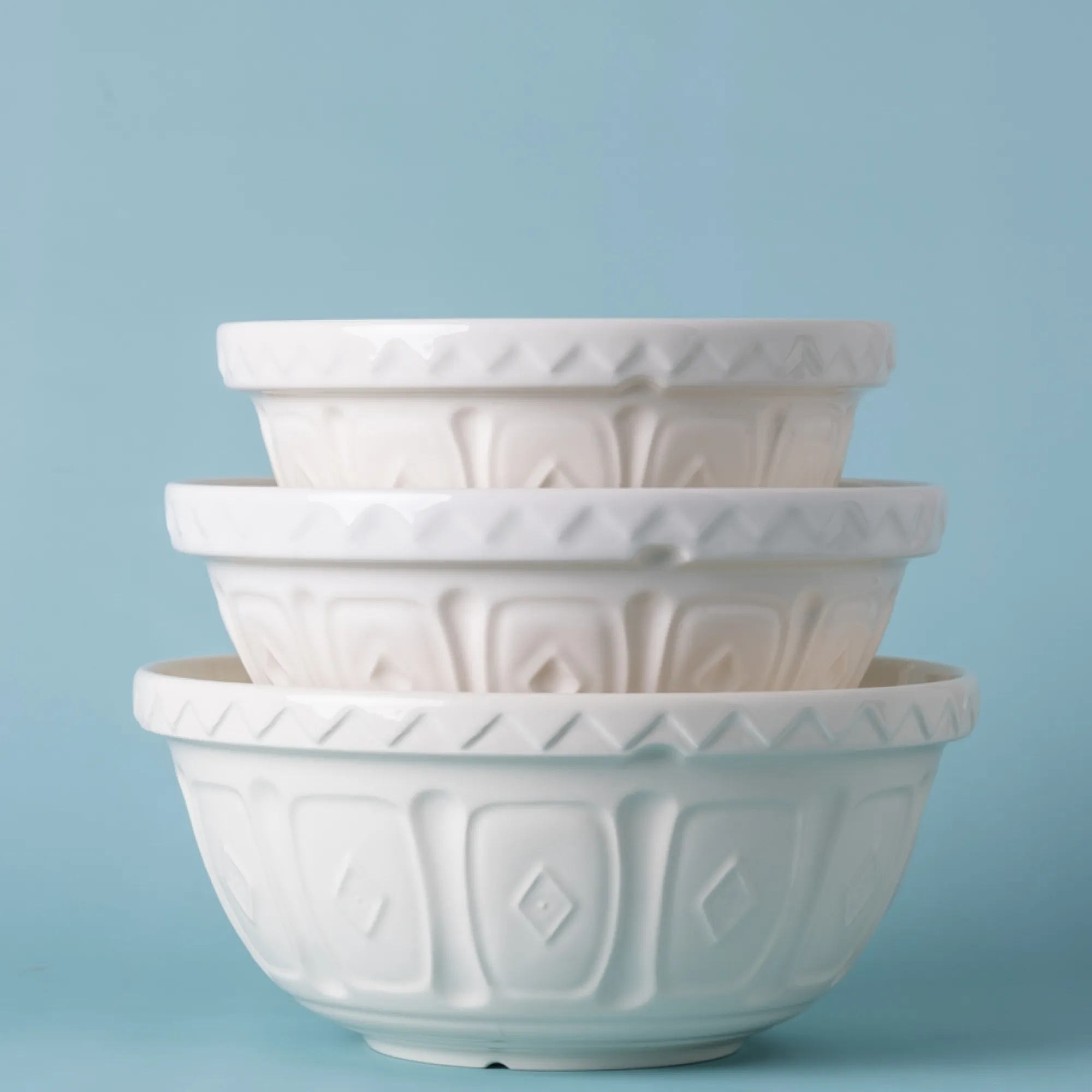 Colour Mix Mixing Bowls>Mason Cash Colour Mix S18 Cream Mixing Bowl 26cm