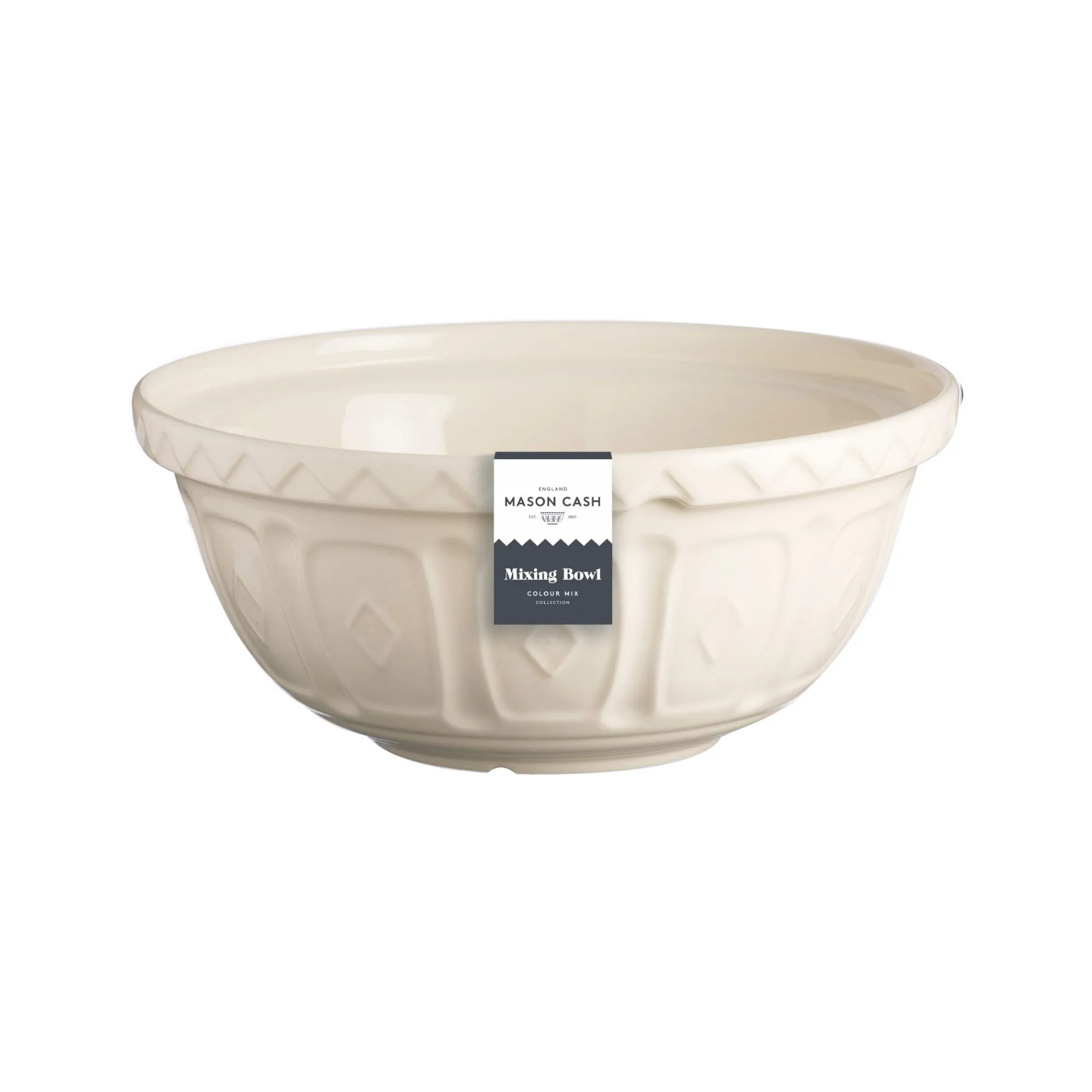 Colour Mix Mixing Bowls>Mason Cash Colour Mix S18 Cream Mixing Bowl 26cm
