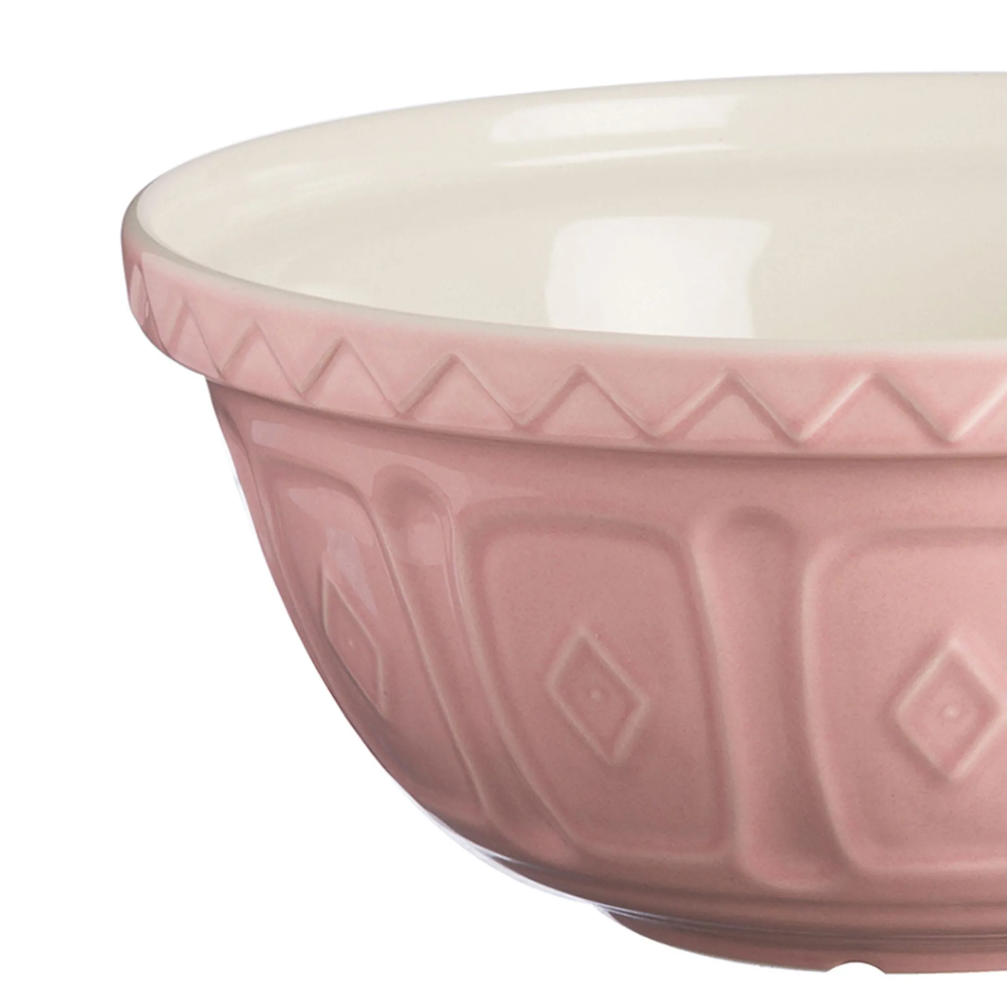 Colour Mix Mixing Bowls>Mason Cash Colour Mix S24 Powder Pink Mixing Bowl 24cm