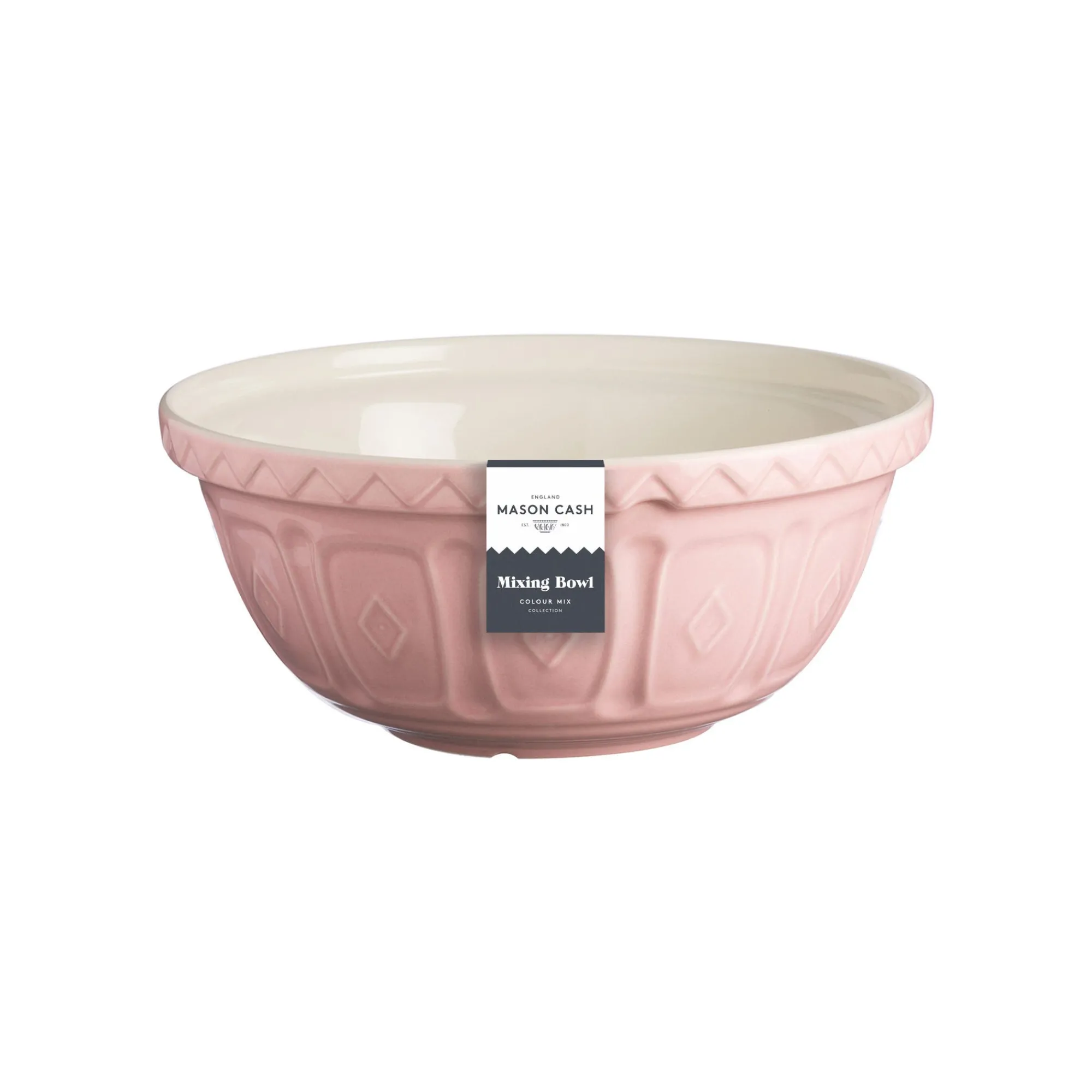 Colour Mix Mixing Bowls>Mason Cash Colour Mix S24 Powder Pink Mixing Bowl 24cm