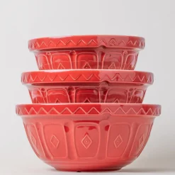 Colour Mix Mixing Bowls>Mason Cash Colour Mix S18 Red Mixing Bowl 26cm