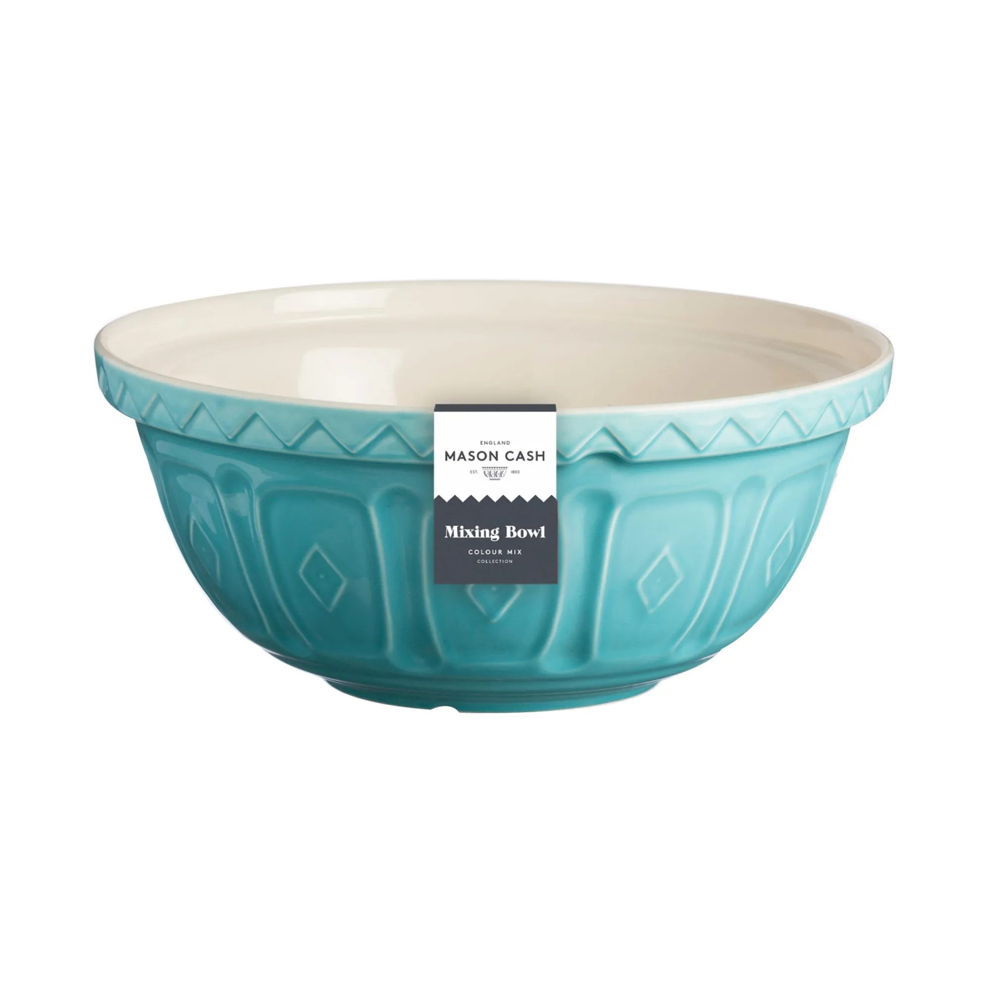 Colour Mix Mixing Bowls>Mason Cash Colour Mix S12 Turquoise Mixing Bowl 29cm