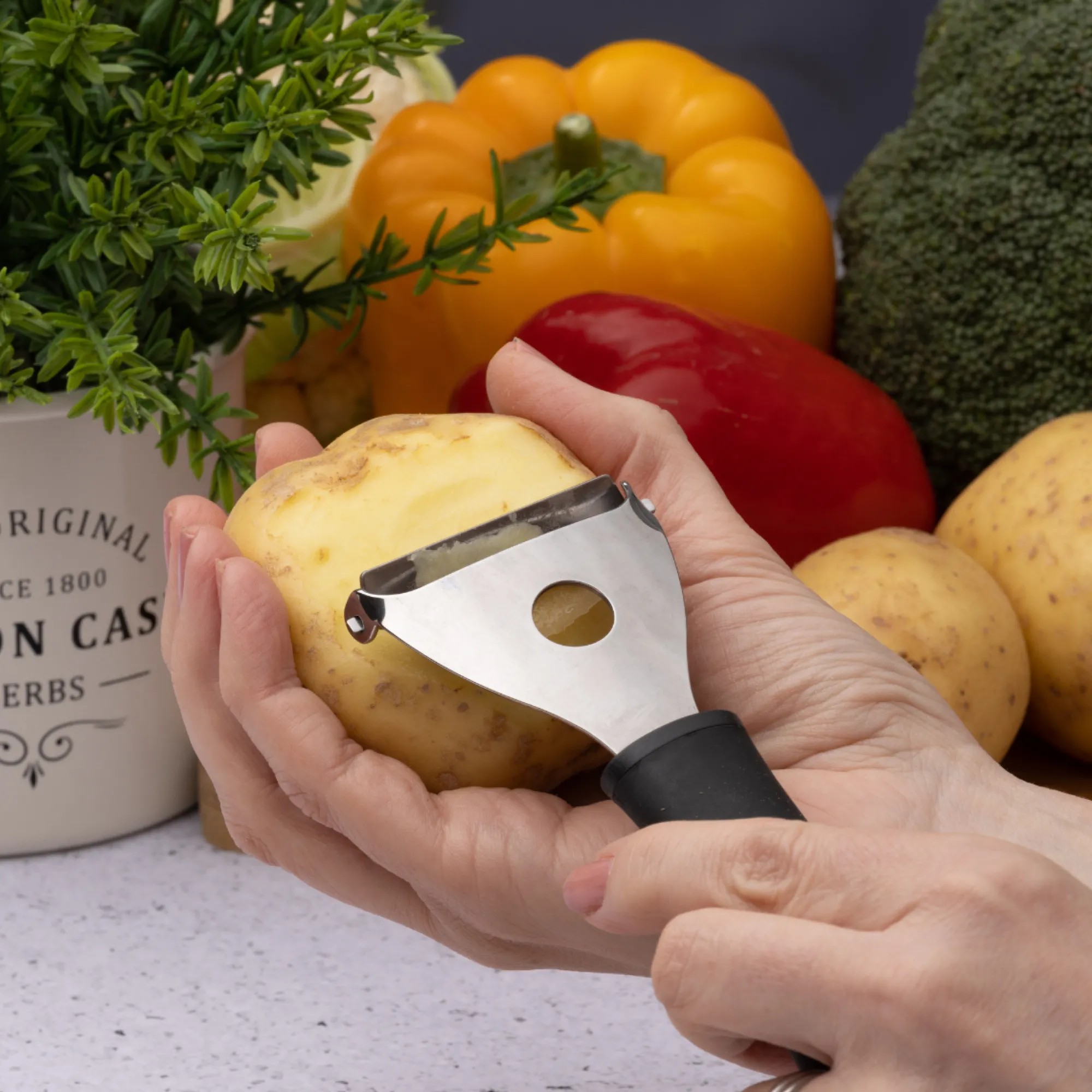 Stainless Steel Utensils|Accessories>Mason Cash Essentials Stainless Steel Y Peeler