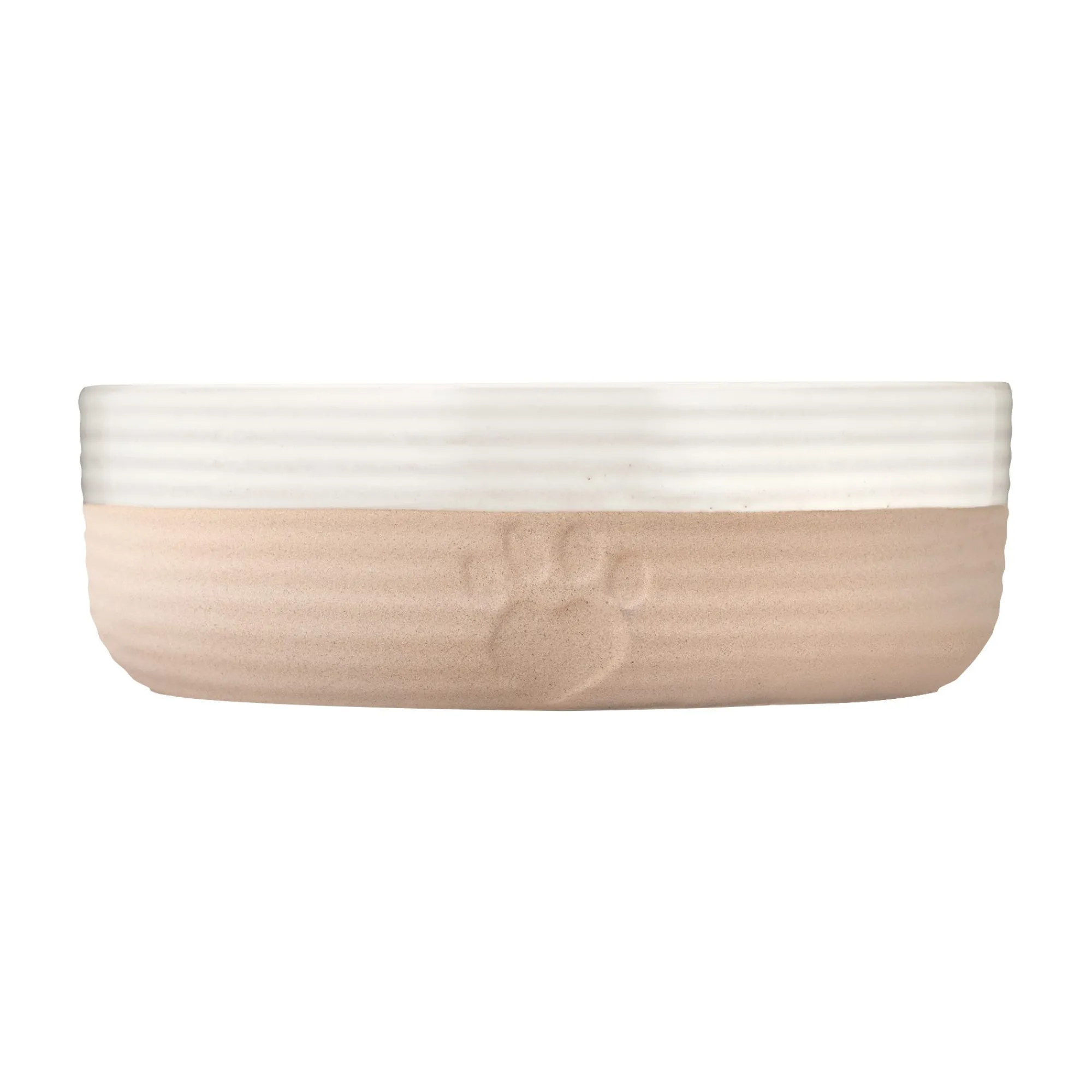 Decorated Pet Bowls|Dog Bowls>Mason Cash Heart Paw 18x6cm Bowl