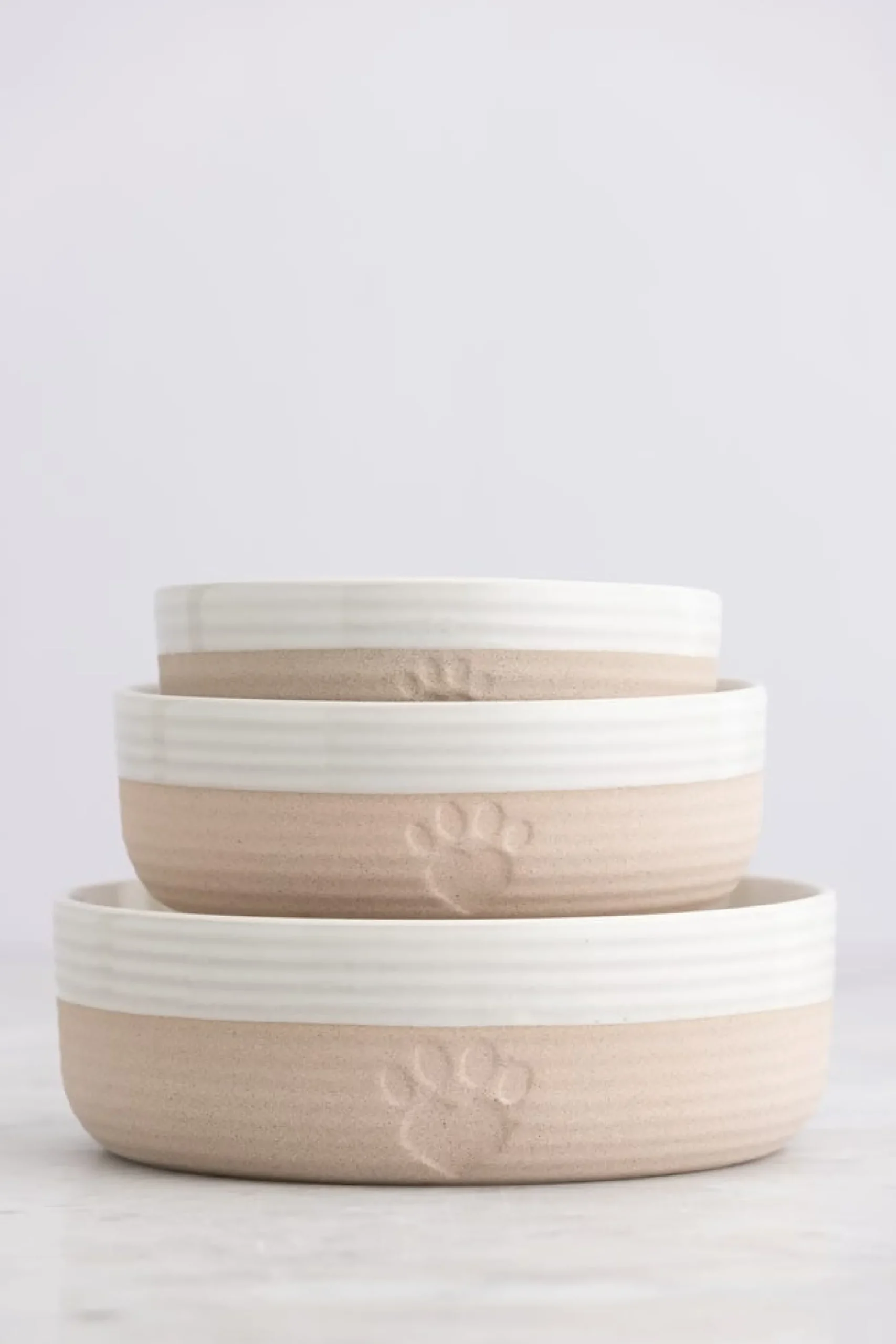 Decorated Pet Bowls|Dog Bowls>Mason Cash Heart Paw 18x6cm Bowl