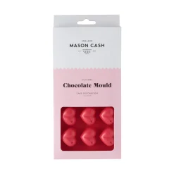 Chocolate Making Tools>Mason Cash Heart Silicone Chocolate Mould