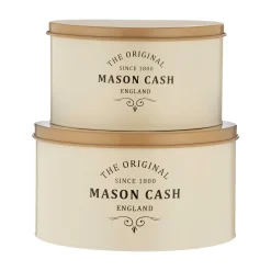 Cake Stands & Boxes|Storage>Mason Cash Heritage Set Of 2 Cake Tins