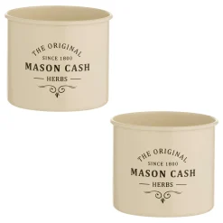 Storage>Mason Cash Heritage Set Of 2 Herb Planters
