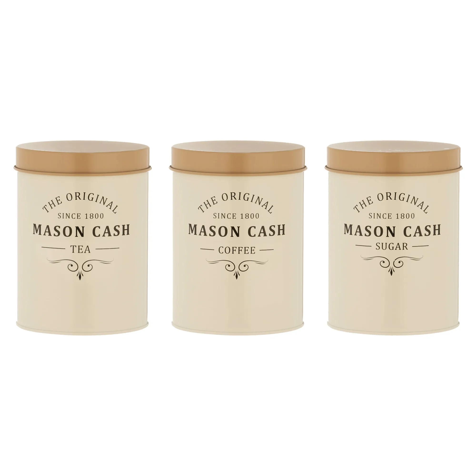 Storage>Mason Cash Heritage Tea, Coffee & Sugar Storage Set