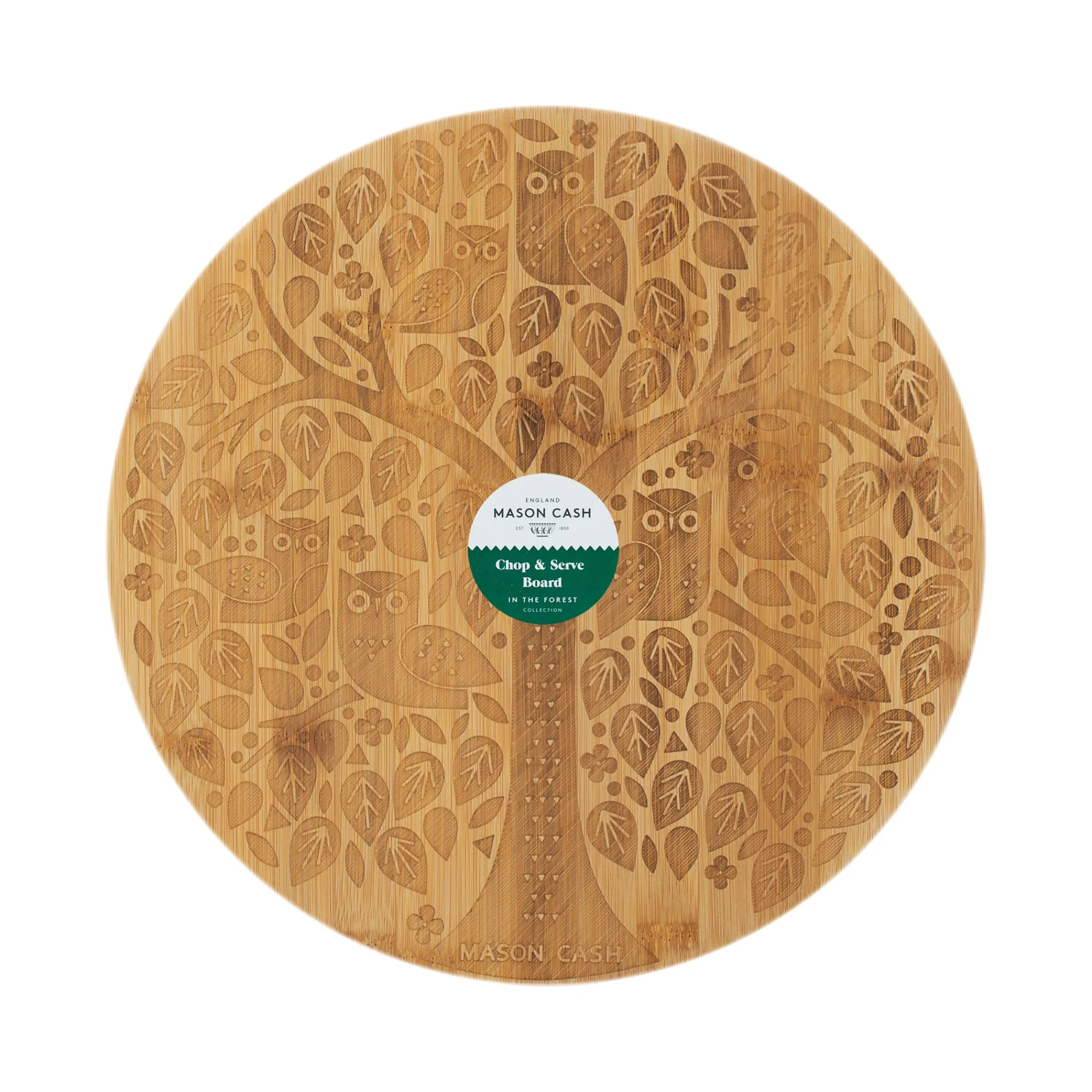 Serveware|Chopping Boards>Mason Cash In The Forest Round Serving Board