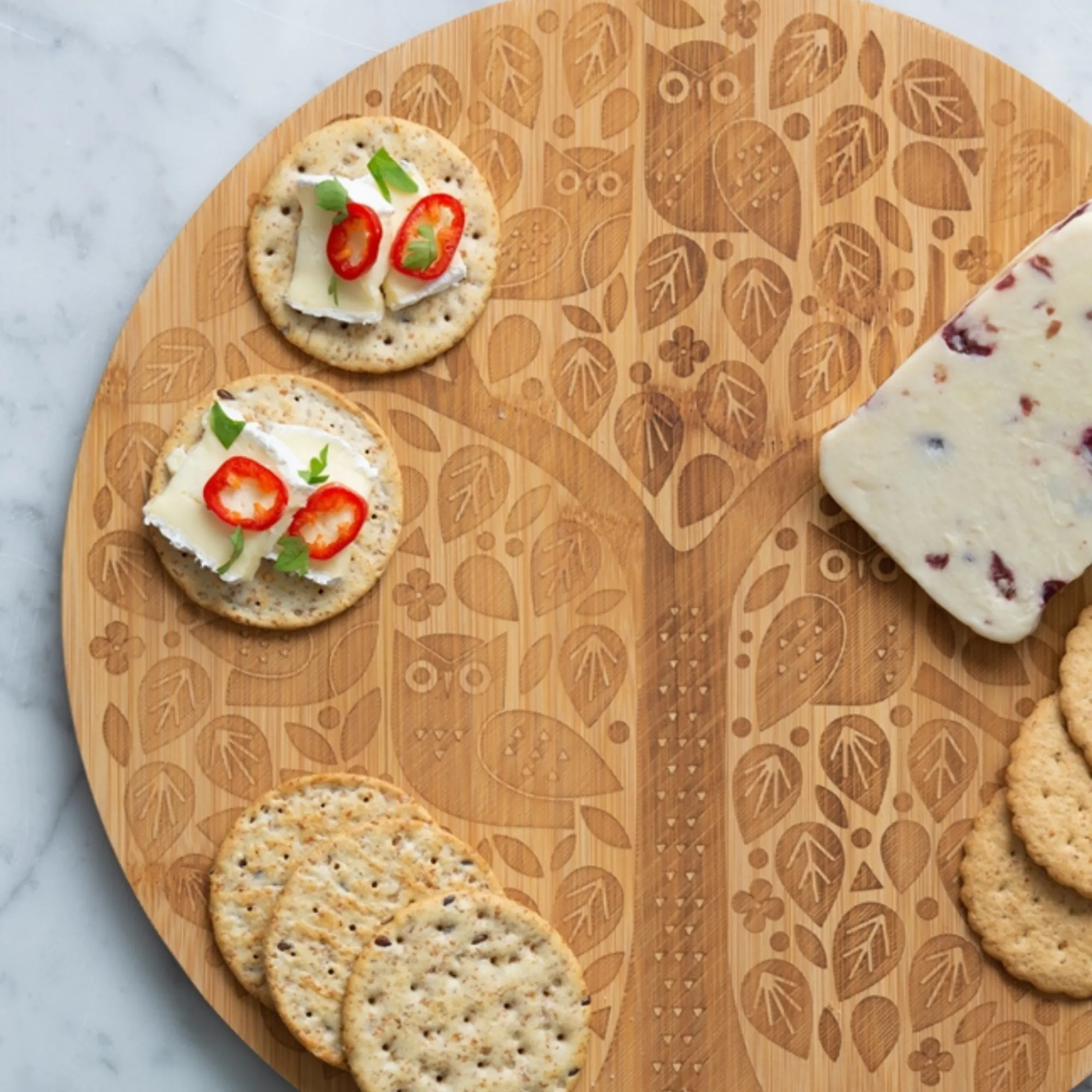 Serveware|Chopping Boards>Mason Cash In The Forest Round Serving Board