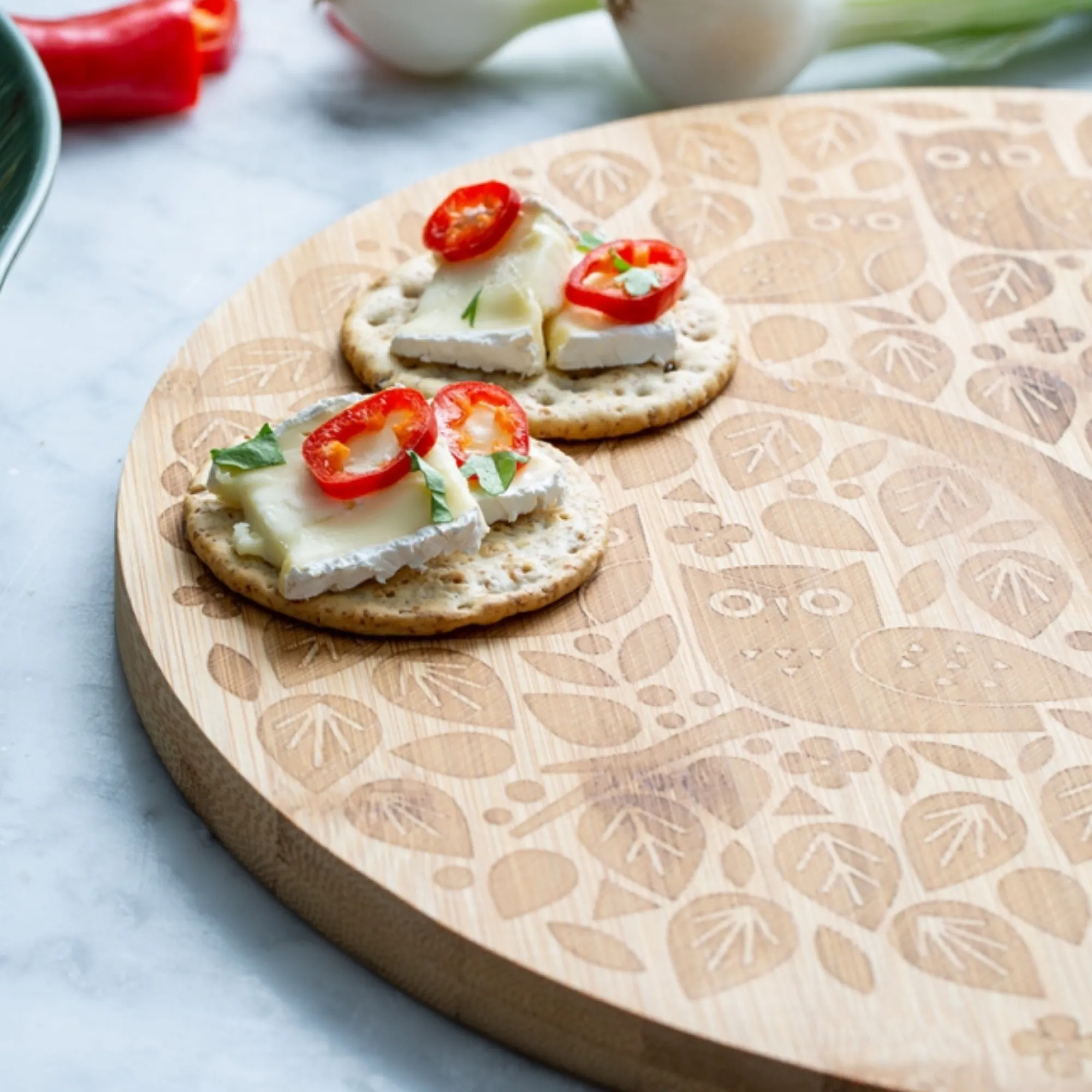 Serveware|Chopping Boards>Mason Cash In The Forest Round Serving Board