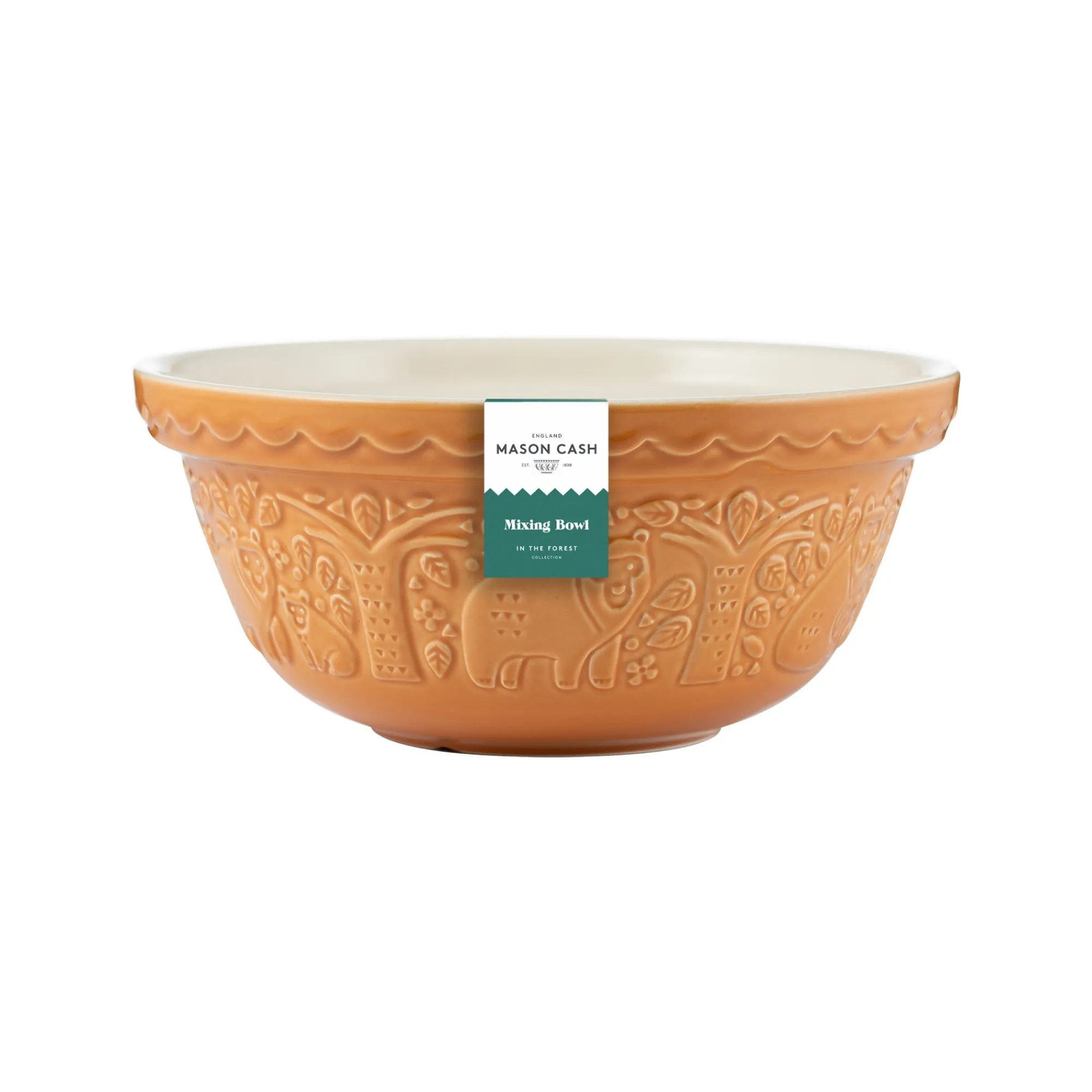 In The Forest Mixing Bowls>Mason Cash In The Forest S24 Ochre Bear Mixing Bowl 24cm