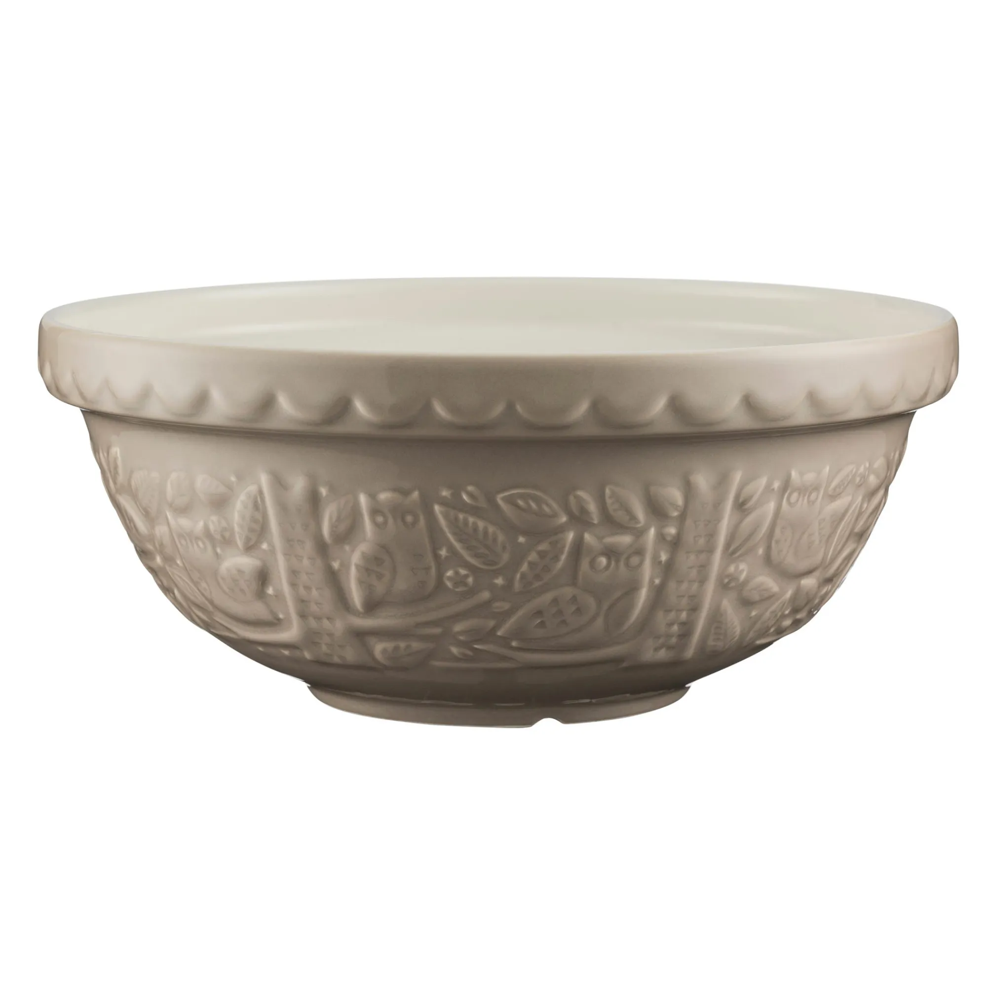 In The Forest Mixing Bowls>Mason Cash In The Forest S18 Stone Owl Mixing Bowl 26cm