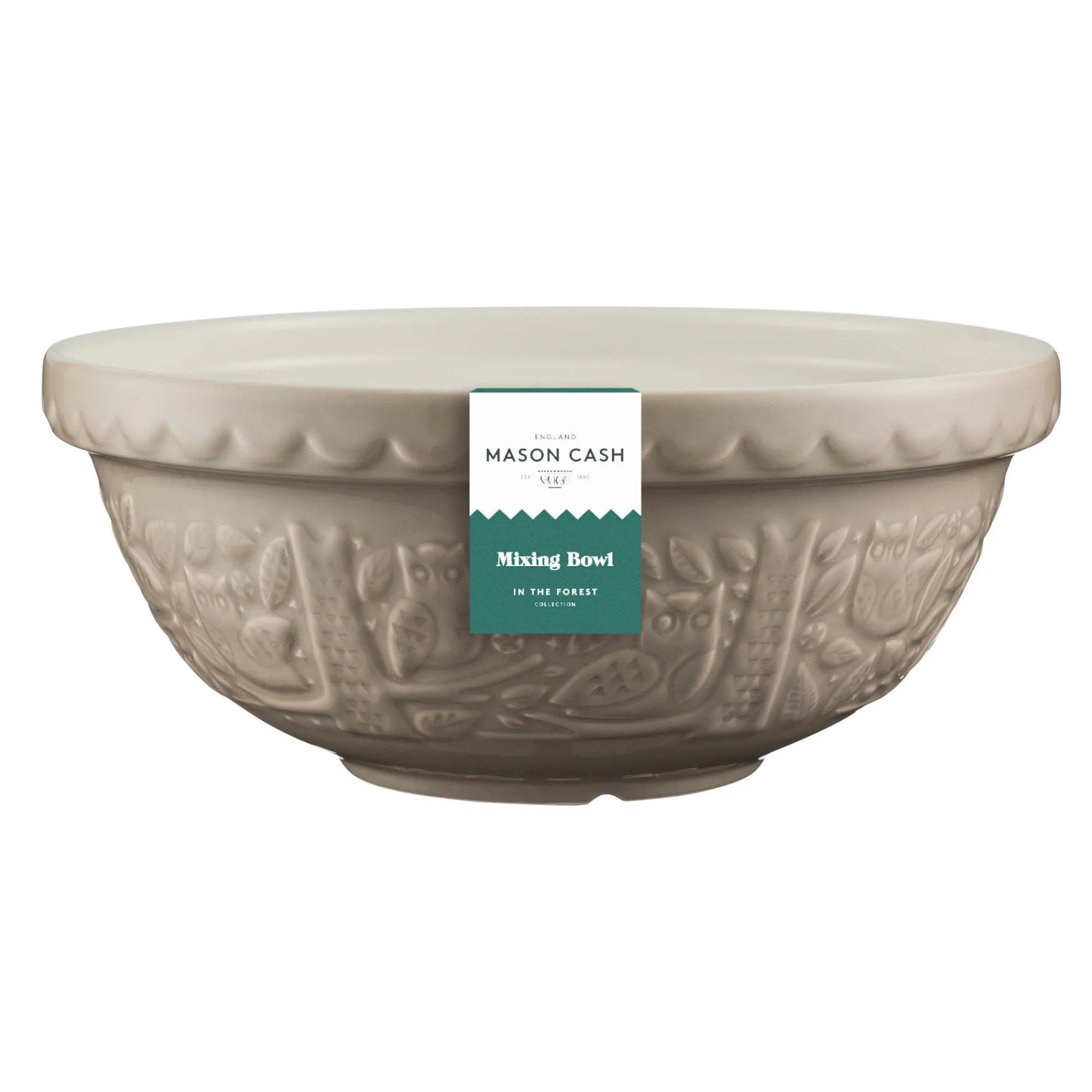 In The Forest Mixing Bowls>Mason Cash In The Forest S18 Stone Owl Mixing Bowl 26cm