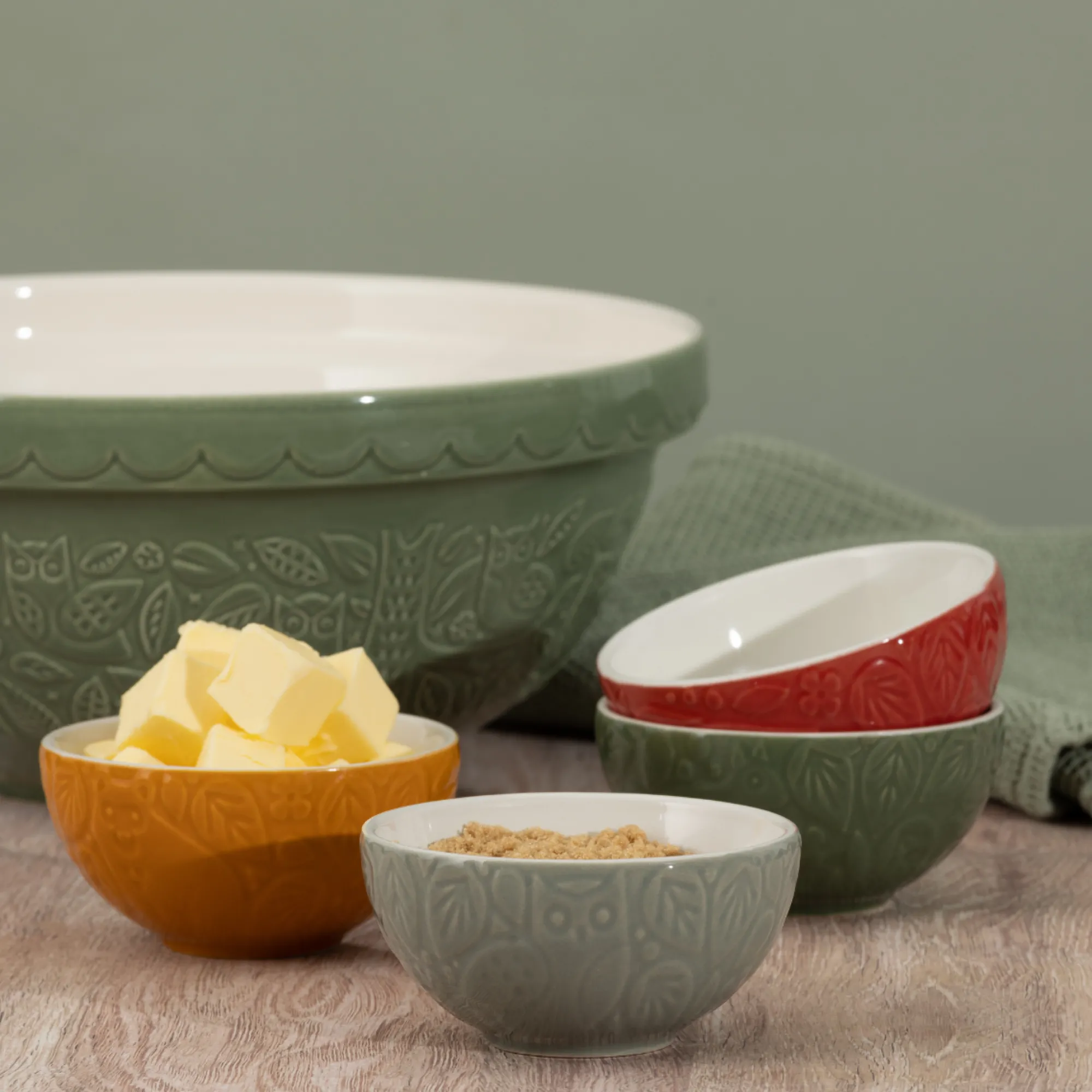 Serveware>Mason Cash In The Forest Set 4 Mini Bowls