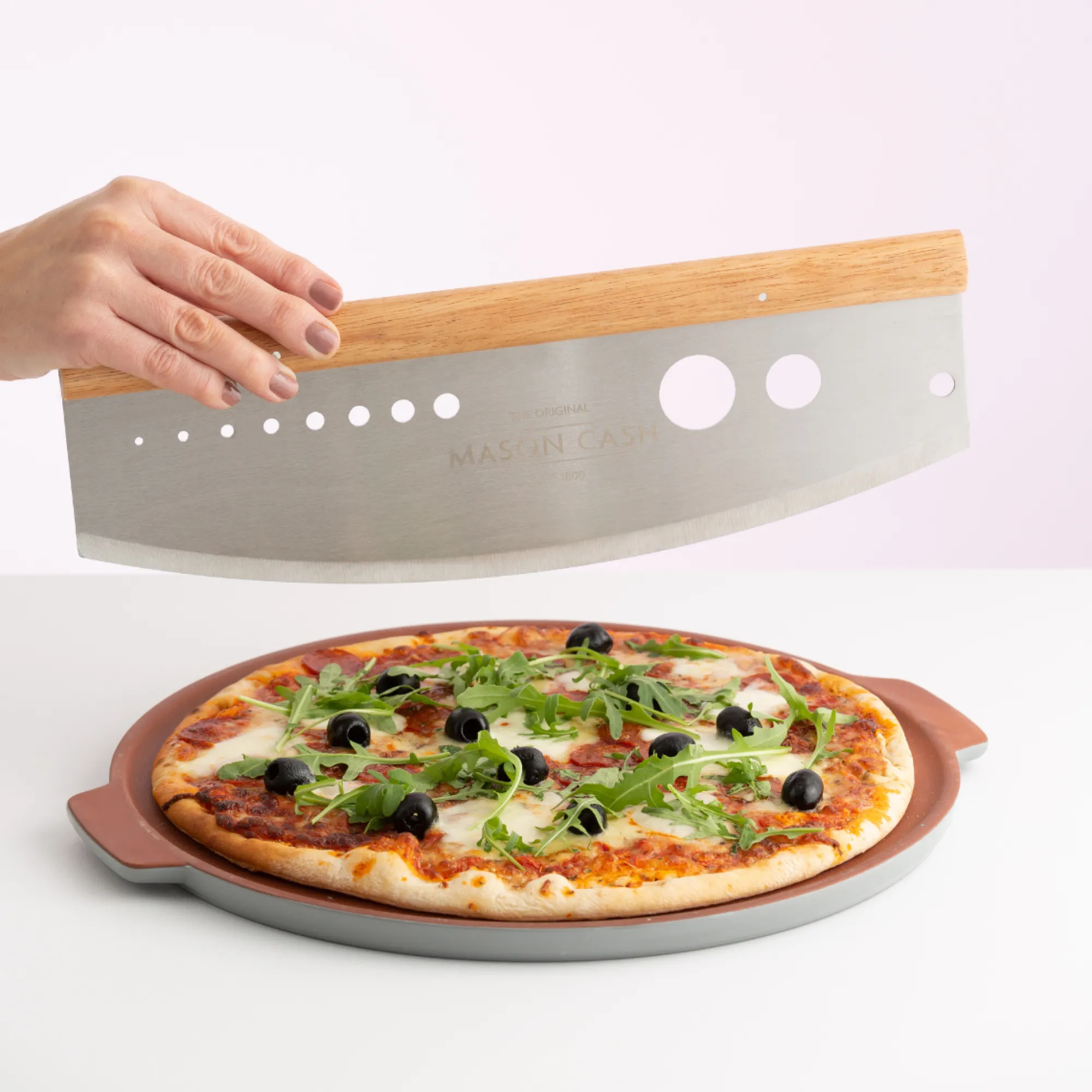 Terracotta Dishes>Mason Cash Innovative Kitchen Proofing Lid/Baking Stone