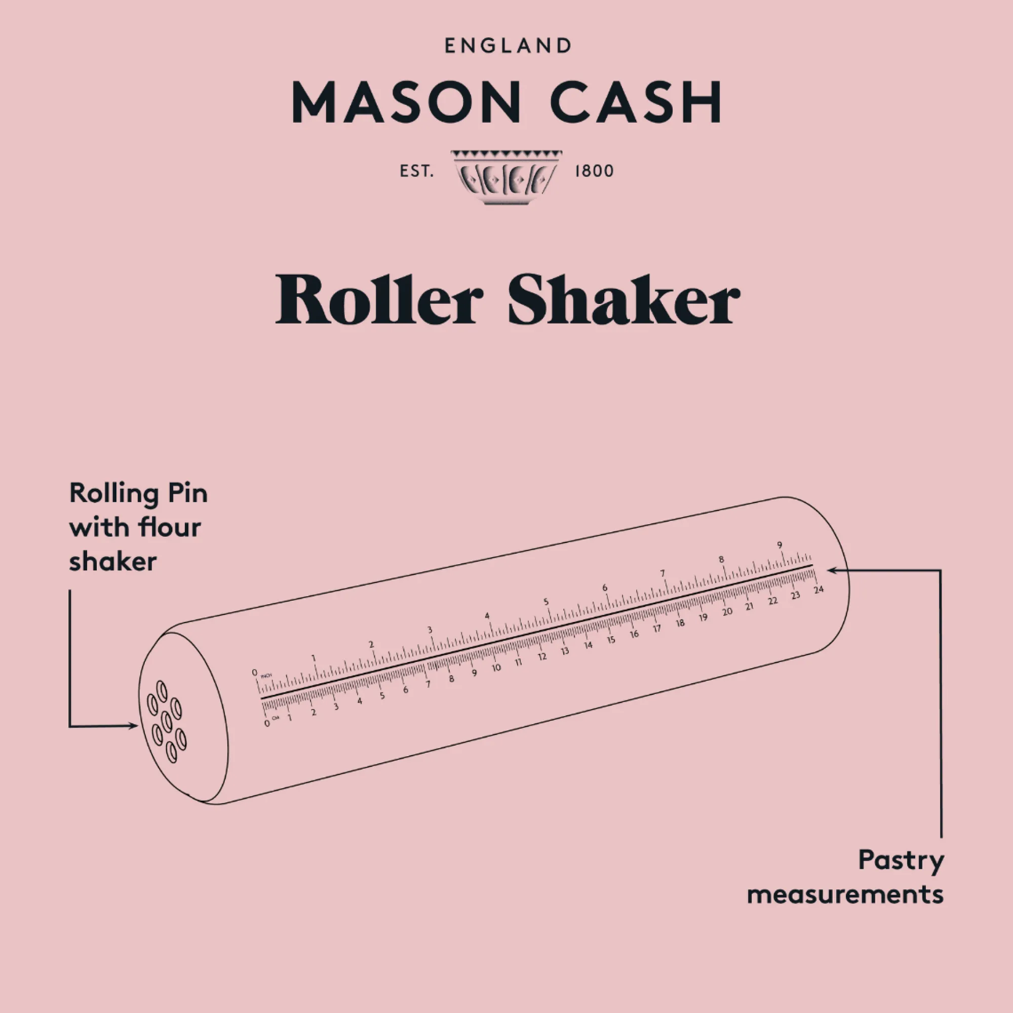 Accessories>Mason Cash Innovative Kitchen Roller Shaker