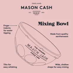 Innovative Kitchen Mixing Bowl>Mason Cash Innovative Kitchen S12 Cream Mixing Bowl 29cm