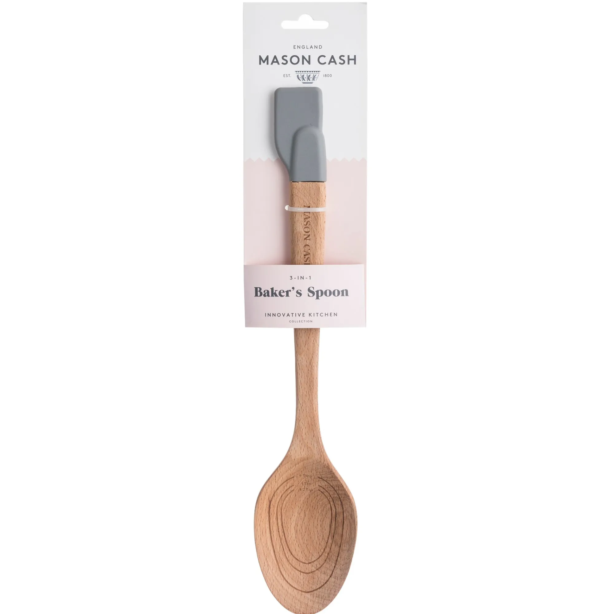 Innovative Kitchen Utensils>Mason Cash Innovative Kitchen Solid Spoon & Jar Scraper