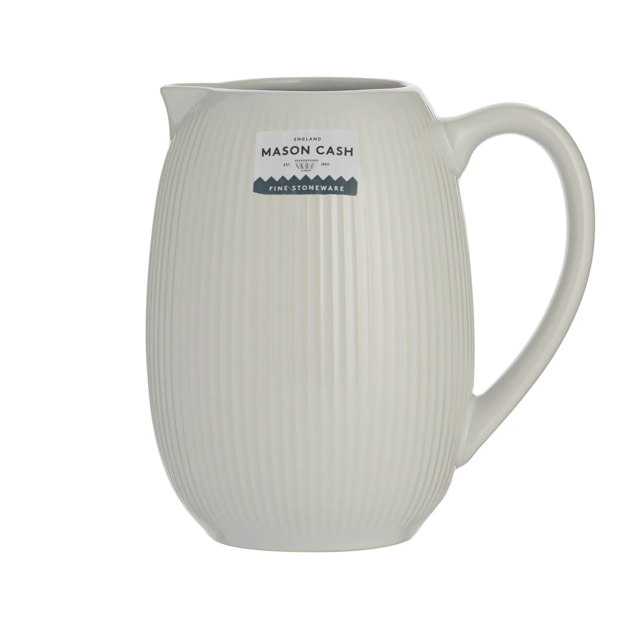 Serveware>Mason Cash Linear Pitcher Jug White