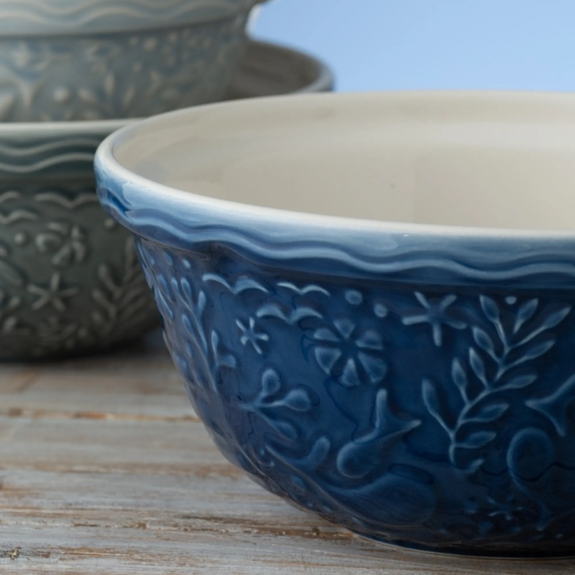 Nautical Mixing Bowls>Mason Cash Nautical S12 Navy Boat Mixing Bowl 29cm