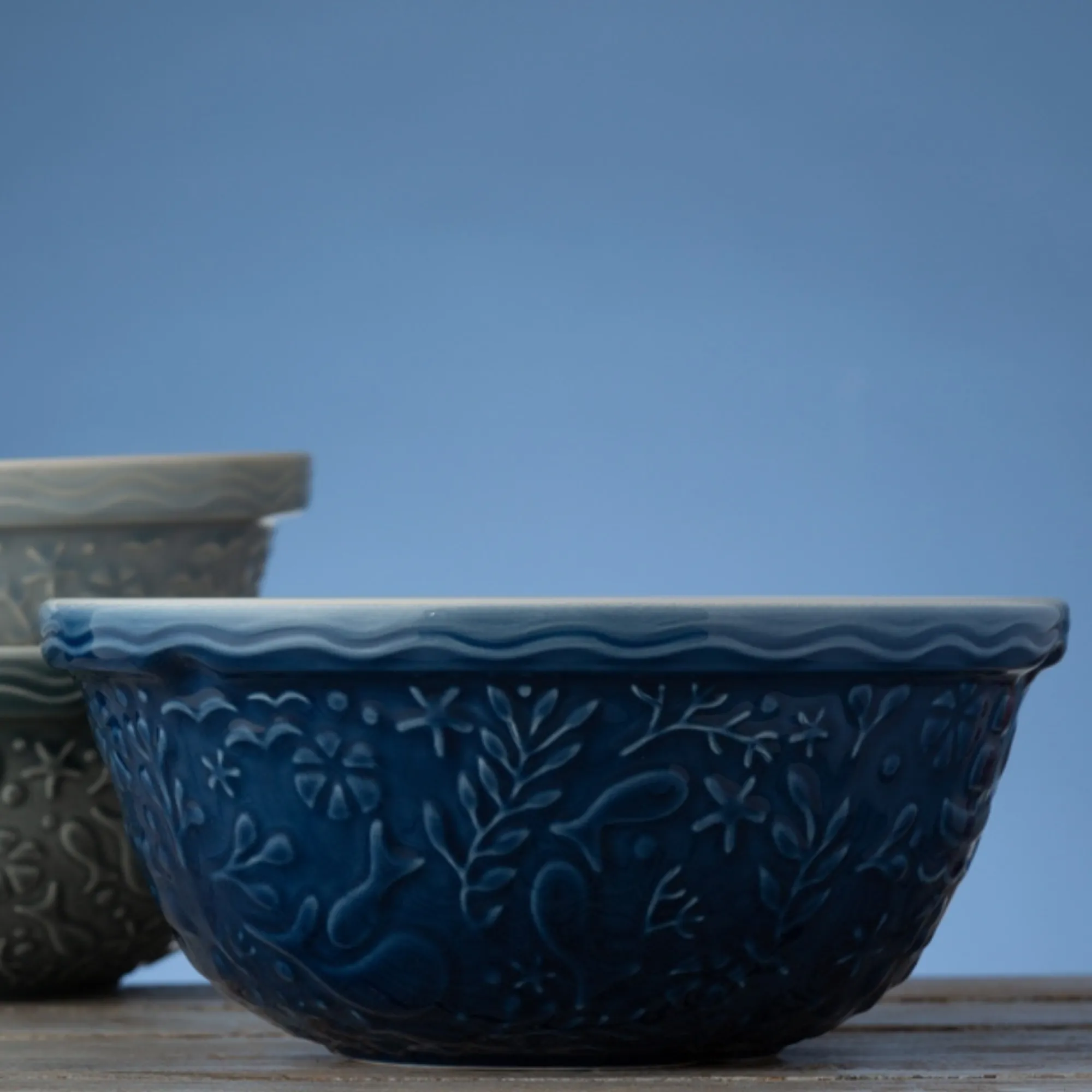 Nautical Mixing Bowls>Mason Cash Nautical S12 Navy Boat Mixing Bowl 29cm