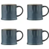 Mugs>Mason Cash Originals Reactive Set Of 4 Blue Mugs 400ml