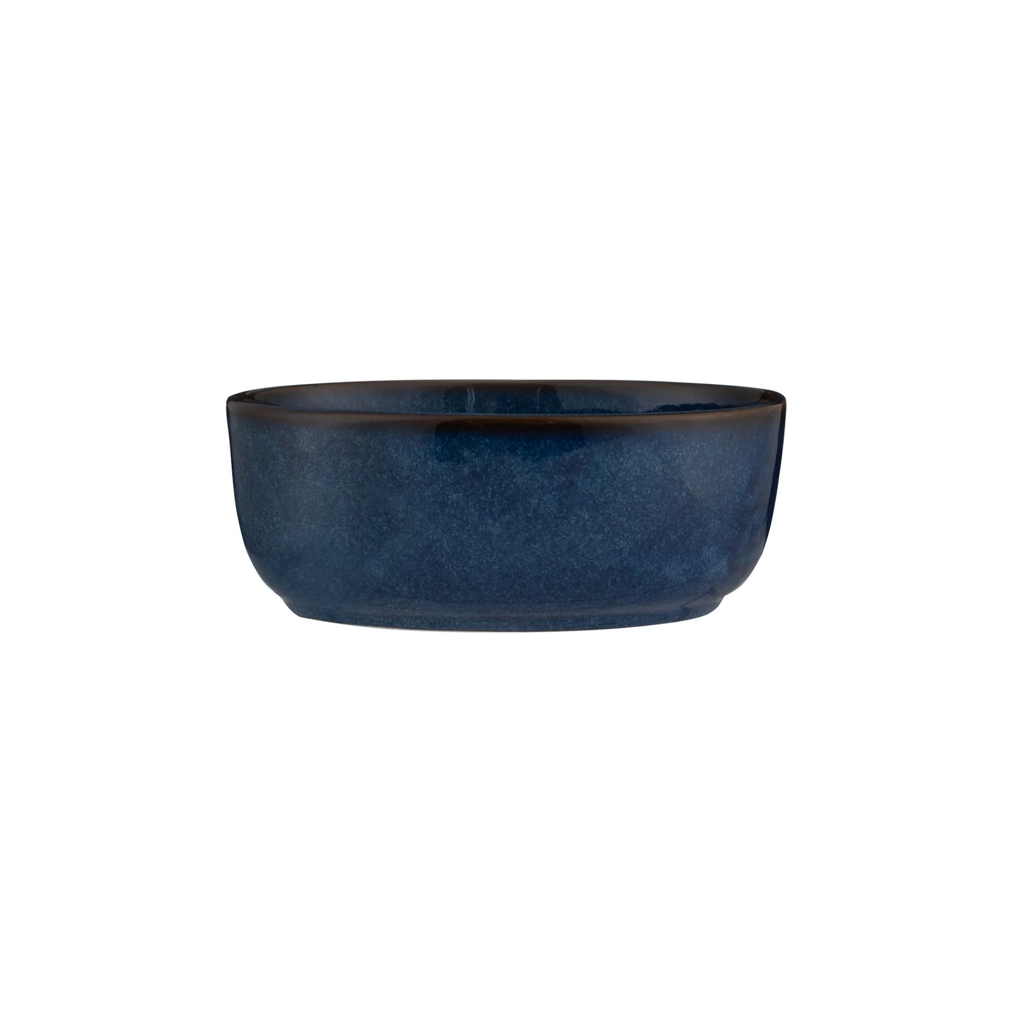 Oval & Pie Dishes>Mason Cash Reactive Blue Oval Pie Dish 18x12x7cm