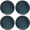 Plates>Mason Cash Reactive Blue Set Of 4 Dinner Plates