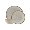 Dinner Sets>Mason Cash Reactive Cream 12 Piece Dinner Set M/O