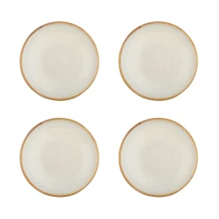 Bowls>Mason Cash Reactive Cream Set Of 4 Pasta Bowls