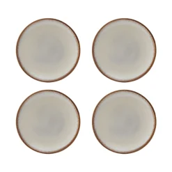 Plates>Mason Cash Reactive Cream Set Of 4 Side Plates