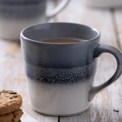 Mugs>Mason Cash Reactive Fade Set Of 4 Mugs Grey