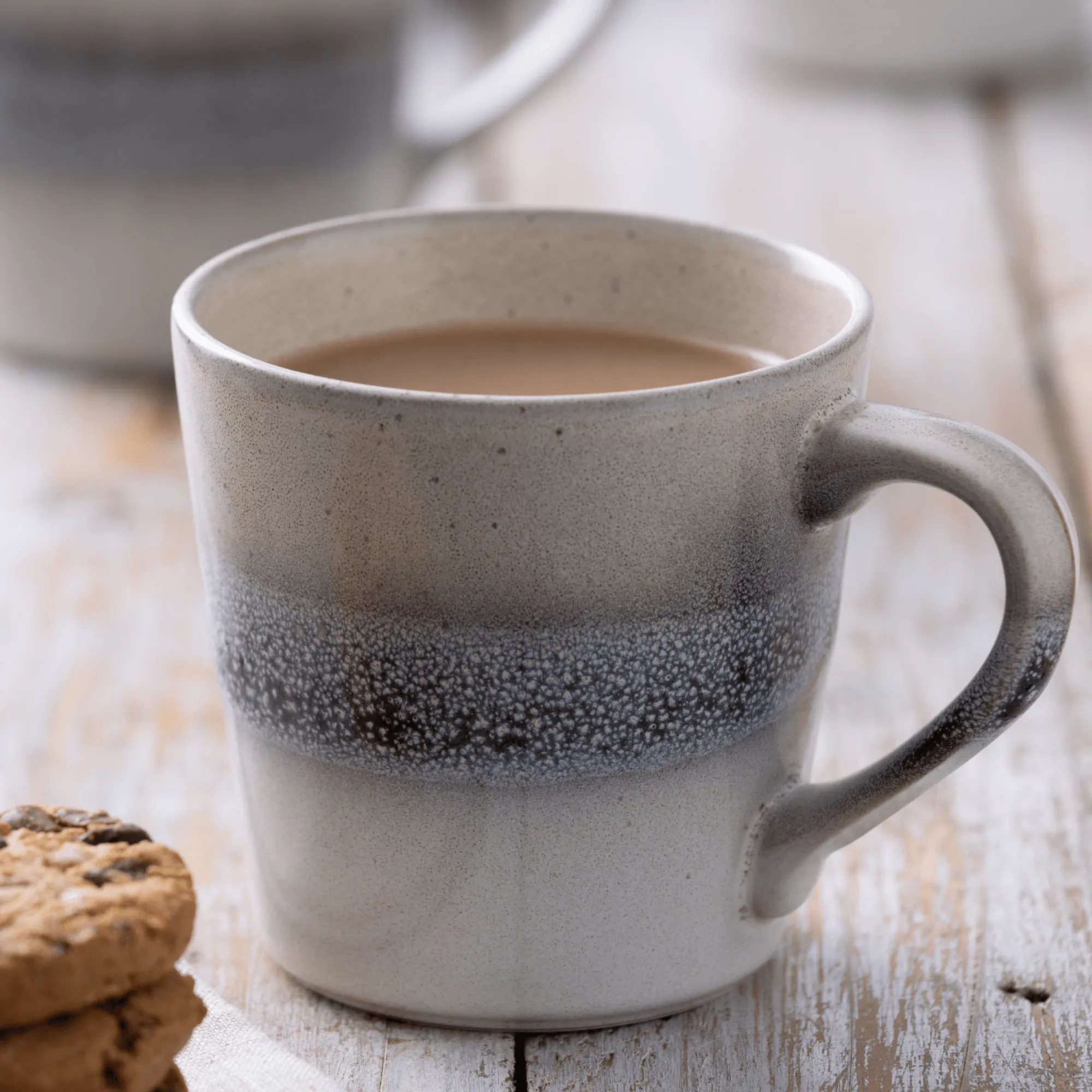 Mugs>Mason Cash Reactive Fade Set Of 4 Mugs Cream