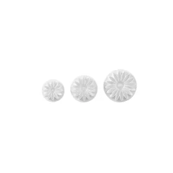Floral & Plunger Cutters>Mason Cash Set Of 3 Flower Plunger Cutters