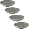 Bowls>Mason Cash William Mason Set Of 4 Grey Pasta Bowls