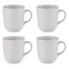 Mugs>Mason Cash William Mason Set Of 4 White Mugs 400ml