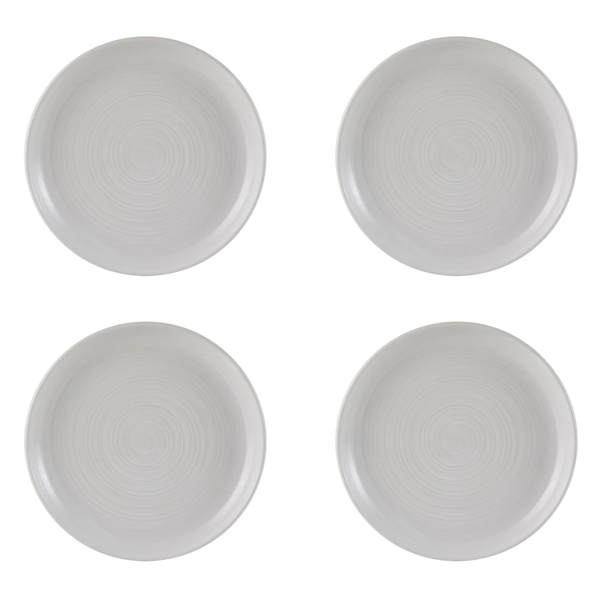 Plates>Mason Cash William Mason Set Of 4 White Side Plates